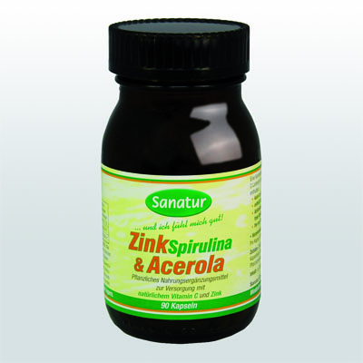 ZinkSpirulina&Acerola     90 Kapseln
